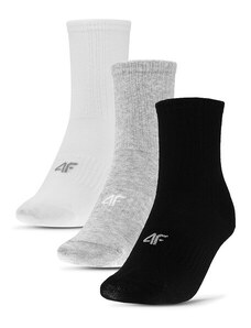 Súprava 3 párov vysokých detských ponožiek 4F