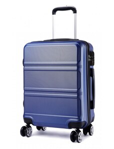 Konofactory Modrý odolný cestovný kufor "Travelmania" - 3 veľkosti