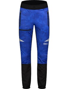 Nordblanc Modré pánske ľahké nepremokavé softshellové nohavice HARDPACK