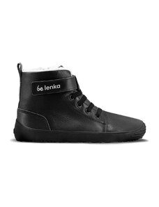Detské zimné barefoot topánky Be Lenka Winter Kids - All Black 36
