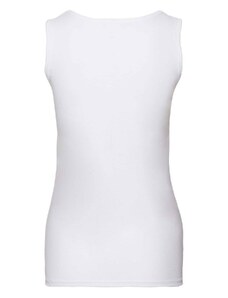 Valueweight Vest Fruit of the Loom Women's White T-shirt