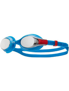 Detské plavecké okuliare Tyr Swimple Mirror Modro/strieborná