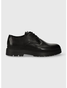 Kožené poltopánky Vagabond Shoemakers JAMES pánske, čierna farba, 5680.001.20