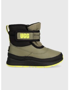 Detské zimné topánky UGG T TANEY WEATHER šedá farba