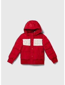 Detská bunda Guess červená farba