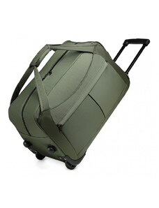 Konofactory Zelená nepremokavá cestovná taška s kolieskami "Dynamic" - veľ. L