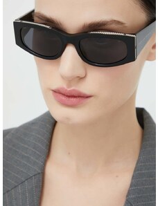 Slnečné okuliare Philipp Plein dámske, čierna farba