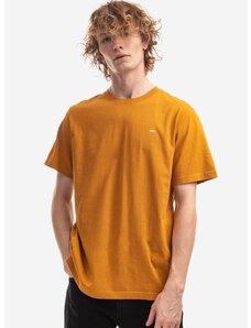 Bavlnené tričko Wood Wood Sami Classic T-shirt 12235721.2491-DARKORA, oranžová farba, jednofarebné