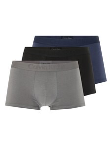 Calvin Klein Underwear Boxerky tmavomodrá / sivá / čierna