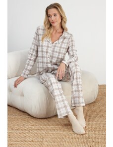 Dámske pyžamo Trendyol Checkered