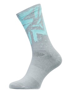 Unisex enduro ponožky Silvini Nereto sivá/modrá