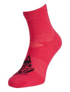 Unisex enduro ponožky Silvini Orino ružová