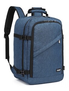 KONO Veľkokapacitný kompaktný cestovný batoh EM2231 modrý, 20l
