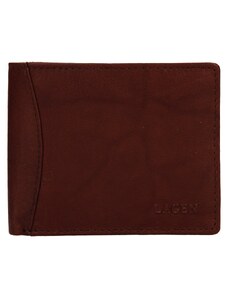 Lagen W-8120 hnedá pánska kožená peňaženkav