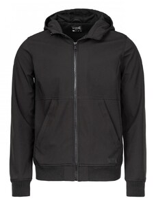 Everlast Men's Soft Shell Weather-Resistant Jacket Black