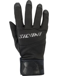 Unisex softshellové rukavice Silvini Fusaro čierna