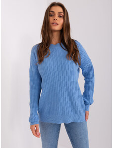 FPrice Sweter AT SW 2338.14P niebieski
