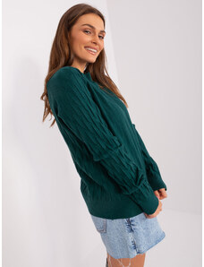 FPrice Sweter AT SW 2326.37X ciemny zielony