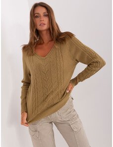 FPrice Sweter AT SW 2329.98P oliwkowy
