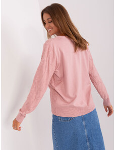 FPrice Sweter AT SW 2231.99P jasny różowy