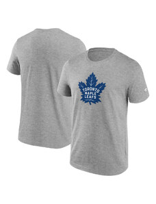 Fanatics Branded Toronto Maple Leafs pánske tričko Primary Logo Graphic Sport Gray Heather