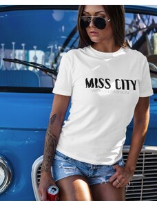 Misscity Dámske tričko MISS CITY BIELE