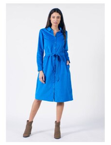 Pretty Vacant Modré menšestrové šaty Paula