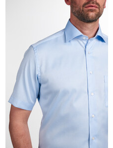 ETERNA Modern Fit svetlo modrá nie presvitajúca košeľa krátky rukáv