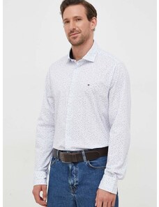Bavlnená košeľa Tommy Hilfiger pánska, slim, s talianskym golierom