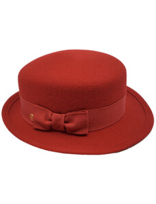 Mayser Dámsky nekrčivý červený klobúk - Dorle