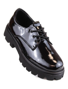 Šnurovacie topánky Filippo W PAW465 black
