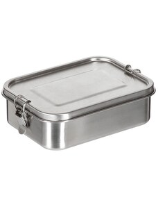 Fox Outdoor FoxOutdoor box na obed, Premium, nerezová oceľ, cca 19 x 14,5 x 6,5 cm