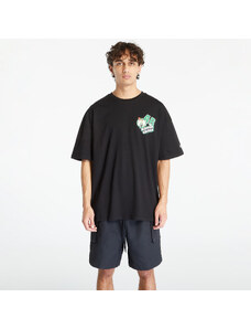 Pánske tričko New Era NBA Arch Wordmark OS Tee Boston Celtics Unisex Black/ Kelly Green