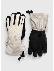 Lyžiarske rukavice Dakine Lynx béžová farba