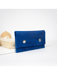Ammyla Kožená midi peňaženka (crazy blue)