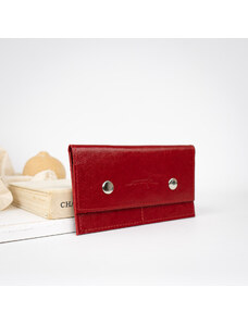 Ammyla Kožená midi peňaženka (červená)