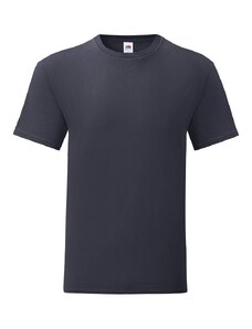 Navy blue Iconic combed cotton t-shirt Fruit of the Loom