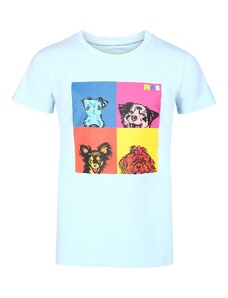 Children's T-shirt nax NAX ZALDO aquamarine