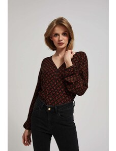 Moodo Blouse with geometric pattern