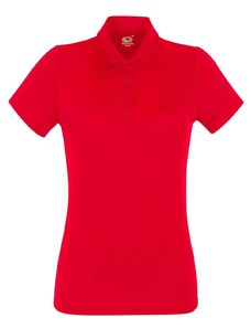 Red Performance PoloFruit of the Loom T-shirt