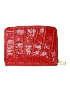 Dámska červená peňaženka na zips