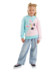 Denokids Unicorn Bunny Girls Sweatshirt