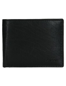 Lagen W-8053-BLK čierna pánska kožená peňaženka