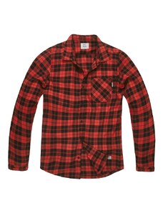 Flanelová košeľa Vintage Industries Riley Red Check