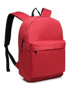 Konofactory Červený ľahký batoh do školy "Basic"