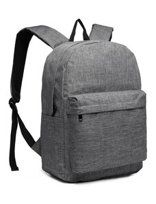 Konofactory Sivý ľahký batoh do školy "Basic"