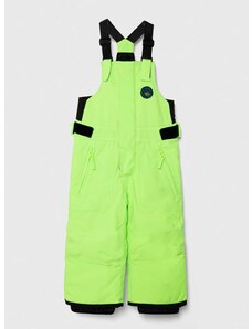 Detské lyžiarske nohavice Quiksilver BOOGIE KIDS PT SNPT zelená farba