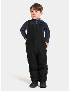 Detské lyžiarske nohavice Didriksons TARFALA KIDS PANTS čierna farba