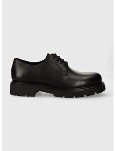 Kožené poltopánky Vagabond Shoemakers CAMERON pánske, čierna farba, 5675.101.20