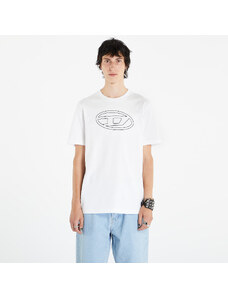 Pánske tričko Diesel T-Just-Bigoval T-Shirt White